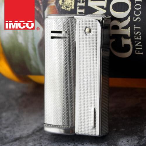Brand IMCO 6800 Original Lighter Stainless Steel Lighter Oil Gasoline Cigarette Lighter Vintage Fire Retro Petrol Gift Lighters
