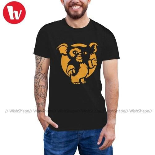 Gizmo Gremlin T Shirt Gremlins-Gizmo T-Shirt Man XXX Tee Shirt Cotton Print Short Sleeves Funny Casual Tshirt