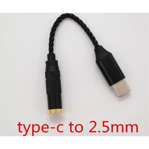 Type-c to 2.5MM type-c to 4.4mm audio adapter cable