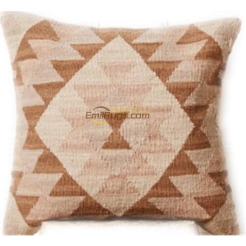 Kilim Cushion Wool Handmade Hand Woven Wool Fancy Couch Throw Interior Decoration Cushion
