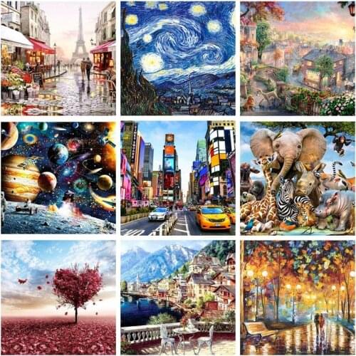 Small Box 1000 PCs Adult Puzzle Space Passenger Animal Story Love Sea Flower Street Students Relaxation