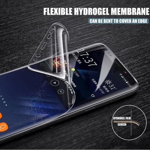 Front Back TPU Full Cover Hydrogel Film For Samsung Galaxy S8 S9 S10 S20 S21 Note 20 Ultra 10 Plus 9 8 FE Soft Screen Protector