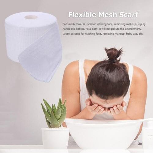 Disposable Cotton Roller Face Towel Health and Environmental Protection Soft Makeup Remover Paper for Baby Use Roll Paper