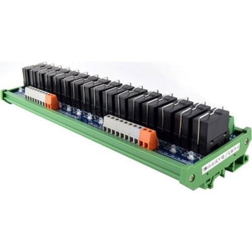 Original Omron Relay Module, 16-way 1NO+1NC 24v Electromagnetic Relay