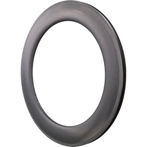 Passed UCI Test T700 Carbon Road Rim Tubeless 86mm Depth 25 Width with 3K Braking Surface for Cycling Bike