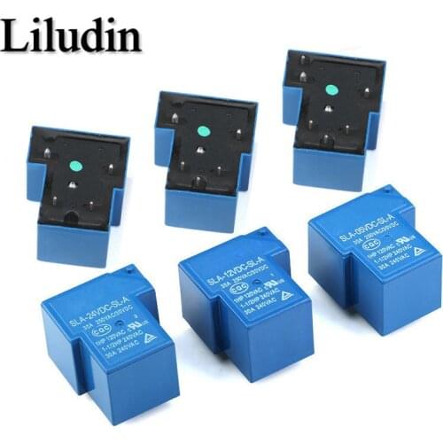 Power Relays SLA-05VDC-SL-A SLA-12VDC-SL-A SLA-24VDC-SL-A SLA-48VDC-SL-A 5V 12V 24V 30A 4/5/6PIN T90