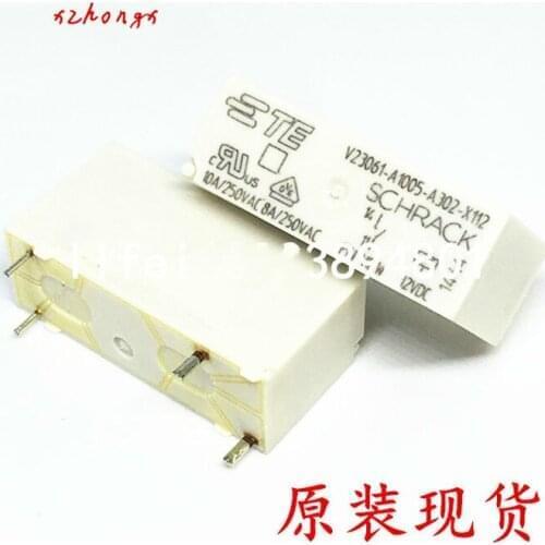V23061-A1005-A302-X112 12VDC 4-foot 10A relay