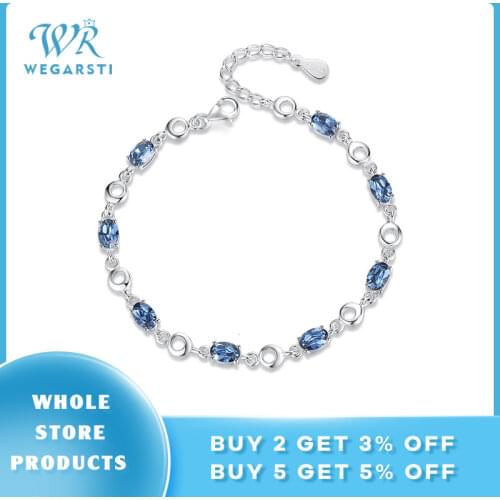 Серебряные браслеты WEGARSTI China At AliExpress