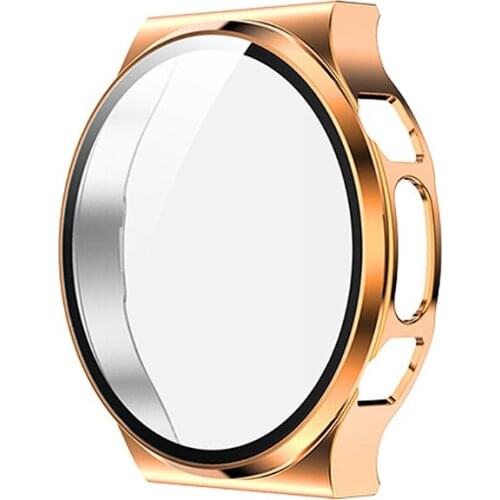 Protective Watch Cover Case For Hua-wei GT2 Pro ECG PC Bumper With Tempered Glass Screen Protector Film Accessories Watch Cover