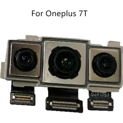 Original 1pcs For One Plus 7T Rear Back Camera Module Flex Cable For Oneplus 7 Pro 7Pro 7T Rear Back Camera Replacement Parts