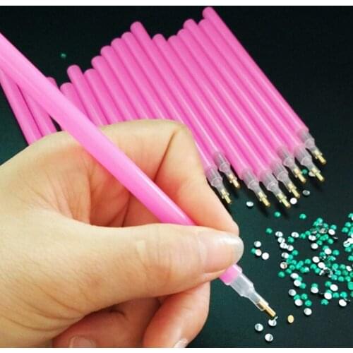 10 pcs Dotting Pens Nail Art Painting Dot Tool Set Acrylic Rhinestone