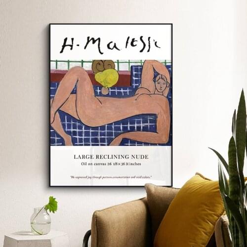 Abstract graffiti Canvas Painting Modern Reclining Human Wall Art Posters and Art Picture for Living Room Bedroom Decoration