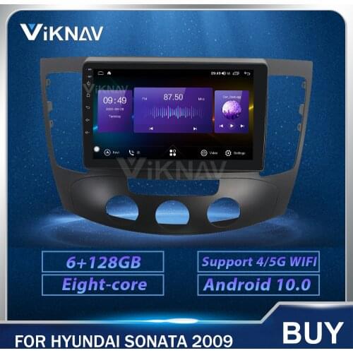 9 Inch Android Car radio GPS Navigation For Hyundai Sonata 2009 Car Multimedia Player Touch Screen 128G