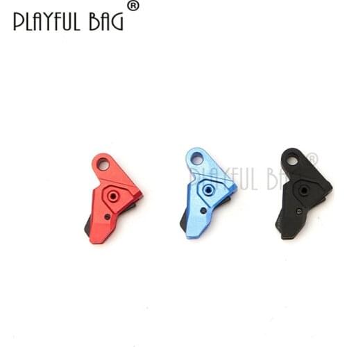 Playful bag Outdoor sport Tactical Gel ball gun trigger CNC upgrade material P1/P1S trigger CS toys refitting accessory PA53S