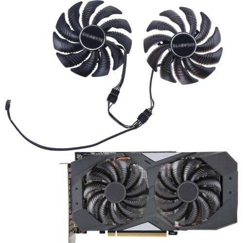 1/2pcs 88mm PLD09210S12HH 4Pin Cooling Fan for Gigabyte GeForce GTX 1660 1660Ti Graphics Card Cooler Fan