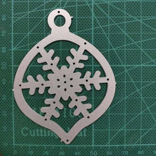 Metal Cutting Dies For Scrapbooking Embossing Die Snowflake hanging Cut Dies DIY Paper Cards Craft Stencils