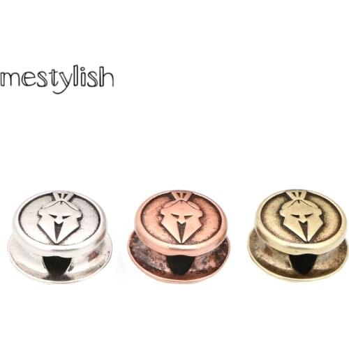Mestylish New Bronze Spartan Bracelet Loose Beads Umbrella Cord Bracelet Ornament Fit Jewelry Necklace