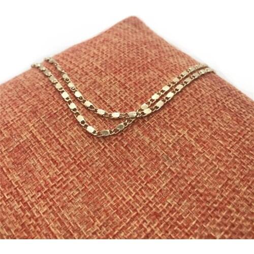 Popular Chains Necklaces Link Chain Summer Gift Necklace European Style Necklace Long Gold Trend 029