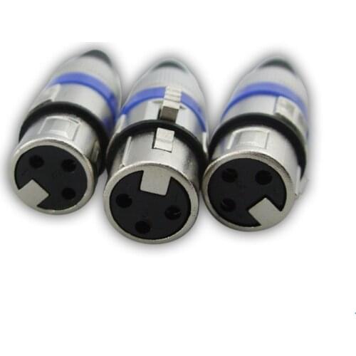 XLR cannon mother head Three core balance joint microphone plug