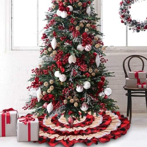 Christmas Decoration Cake Tree Skirt Lantern Christmas Tree Decoration Tree Skirt Apron
