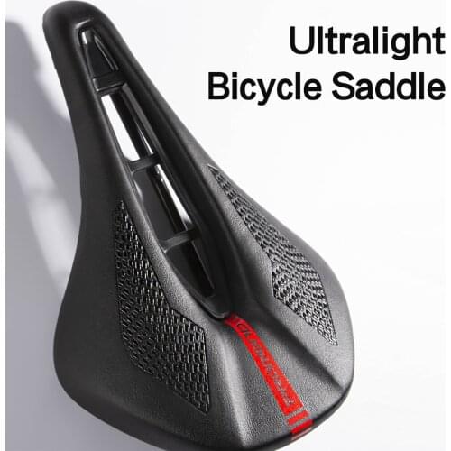 PROMEND Bicycle Saddle Seat Mountain Road Bike Saddles PU Widened Breathable Racing Soft Seat Cushion Short Nose Saddle Mats
