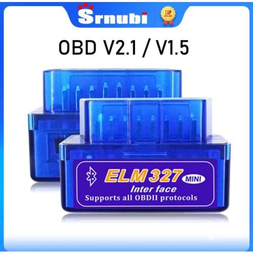 Bluetooth Mini Elm327 OBD2 Scanner OBD Car Diagnostic Tool Code Reader for Android English
