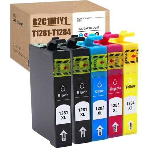 SZ T128XL Ink T1281-T1284 Compatible for Epson Stylus Office BX305F plus BX305FW SX130 SX125 SX420W S22 SX440W SX445W S22 S125