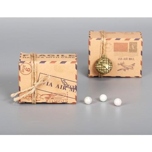 10Pcs wedding box Cute High End Candy Packaging Gift Box Creative Tote Bag Pineapple Cake Cookie Wedding Nougat Packaging Boxes