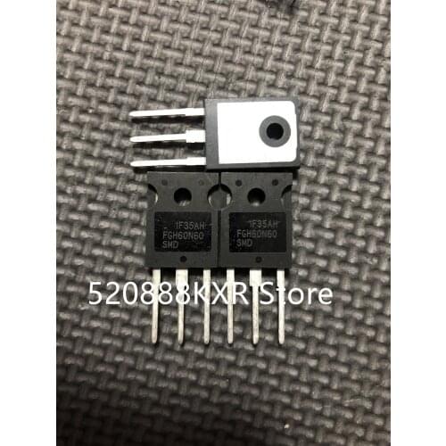 50pcs/lot FGH60N60SMD=FGH60N60SFD TO-3P TO-247 Common Inverter welding machine IGBT tube 60A 600V