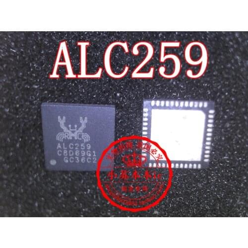 ALC5642 ALC1120 ALC1310 ALC5633 ALC290 ALC286 ALC668 ALC286S ALC289 ALC259