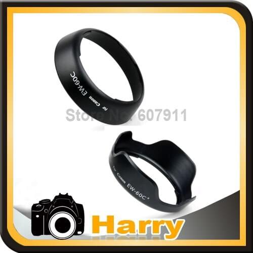 2 IN 1 EW-60C +EW-60C II Flower Lens Hood for Canon 500D 550D 450D 550D 600D 650D 1100D 18-55mm lens
