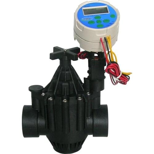 Ca1601 Single Station Battery Operated Irrigation Timer / Controller with 2 Inch-Line Valve