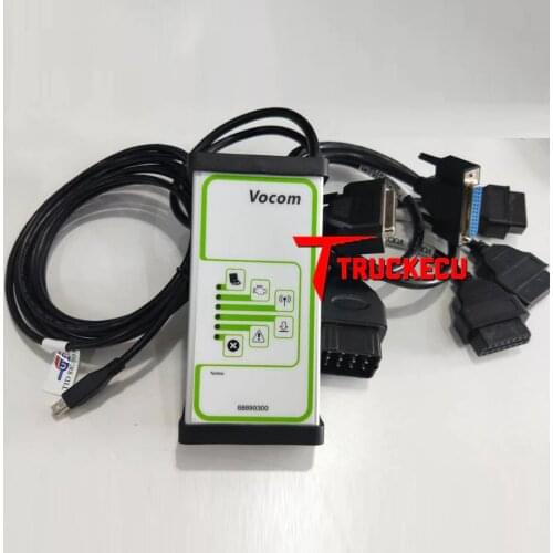 For VOLVO vocom 88890300 for Volvo for Renault/UD/Mack truck excavator PTT2.7 for volvo dev2 fh4/fm euro6 vocom diagnostic tool