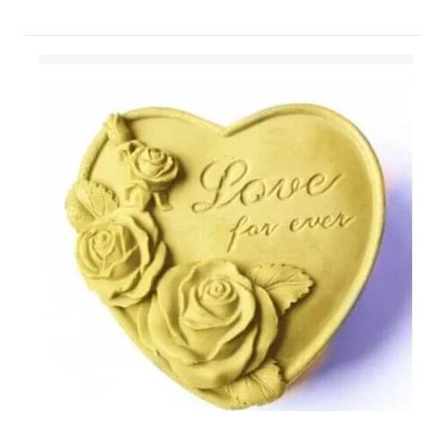 Rose Modelling Silicone Soap Mold Cake Decoration Mold Flower Handmade Soap Mold NO.:SO107 Aroma Stone Moulds Silicone Rubber