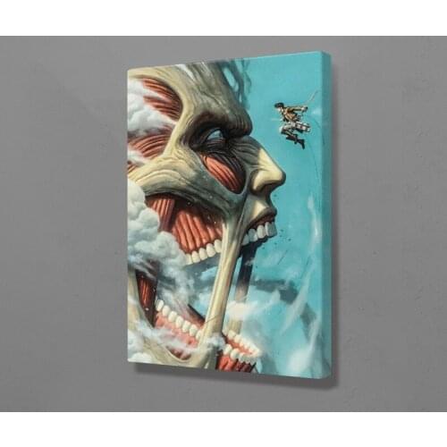 Shingeki No Kyojin Anime Attack on Titan Poster Canvas Wall Art Decoration Prints for Home Bedroom Decor Paintings