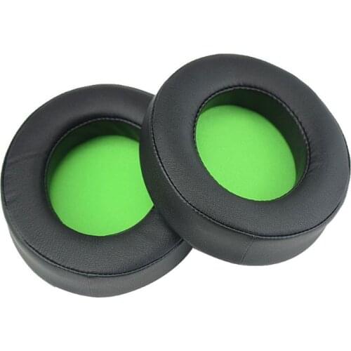 K5DB 1Pair Replacement Earpads Ear Cushion Cups Cover Repair Parts for razer Kraken PRO 7.1 V2 Gaming Headphones Headset