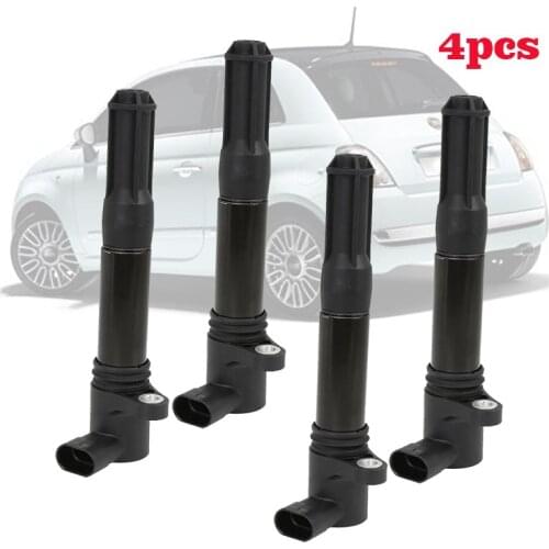 Ignition Coil For Alfa Romeo Mito Fiat 500 Bravo Doblo Ducato Idea Panda Punto Stilo Lancia Musa Ypsilon 1.2 1.4 46777288 U5018