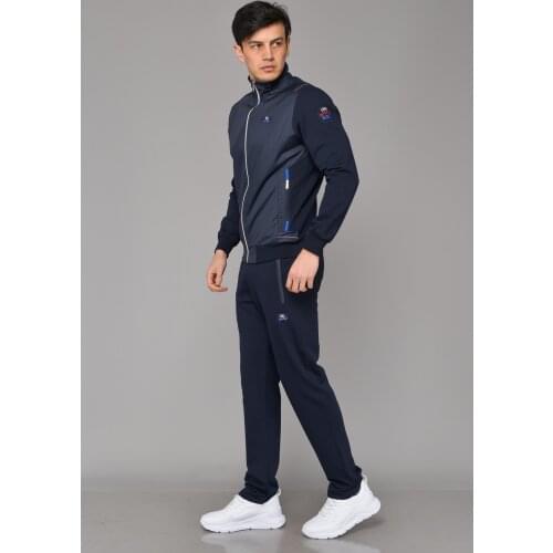 Tracksuit Set Parachute Fabric Detailed