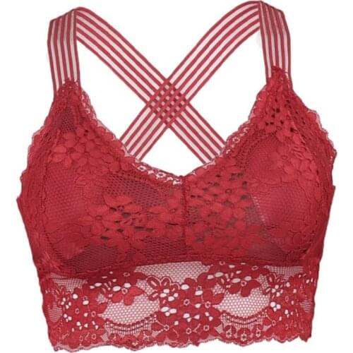 Summer Seamless Bra Women Push Up Fitness Bra Lingerie Breathable Lace Bras Underwear