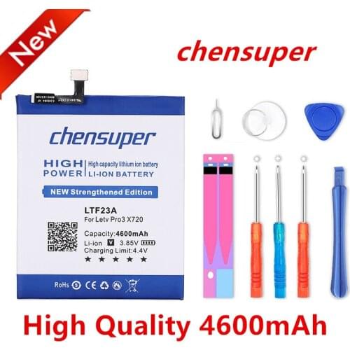 Chensuper High Quality LTF23A 4600mAh Large Capacity Li-ion Backup Battery For Letv LeEco Pro3 X720 X722 X728 Smart Phone