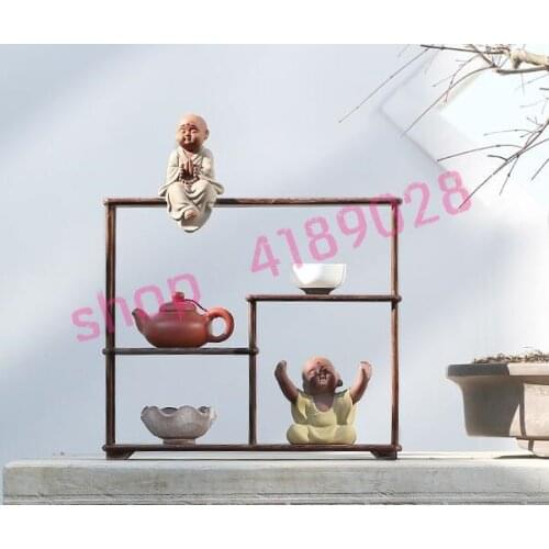 Natural Chicken Wing Wood, Ming style square, Solid Wood curio shelves, ornament pendulum rack