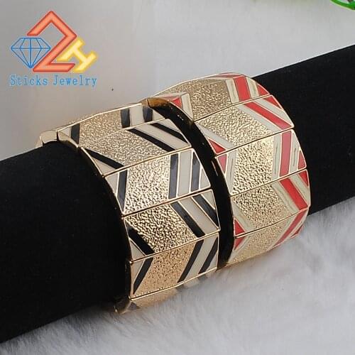 The New Girl Jewelry Zinc Alloy Rectangular Elastic Cord Bracelets Wholesale Free Shipping