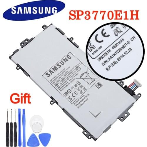 Original Samsung Tablet Battery SP3770E1H For Samsung Note 8.0" GT-N5100 N5110 N5120 4600mAh with Tools SP3770E1H Battery