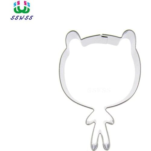 Direct Selling,Big Head Pandaren Shape Cake Decorating Fondant Cutters Tools,Animation Cake Cookie Biscuit Baking Molds