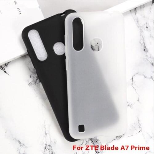 ZTE Blade A7 Prime Silicon Cover Soft TPU Matte Black Phone Protector Shell For ZTE Blade A7 Prime Capa Coque Back Cover Case