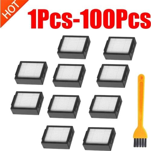 1pcs-100Pcs Replacement Hepa Filters Compatible with i7 iRobot Roomba i7+ E5 E6 Vacuum Cleaner kits Hepa filter Accessories