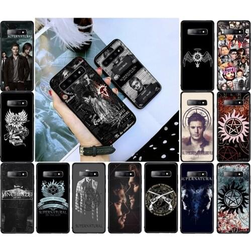 Supernatural SPN Dean And Sam Phone Cases For Samsung Galaxy S20 Ultra S20 Plus S10 S9 S8 Plus S7 Edge S21 Plus