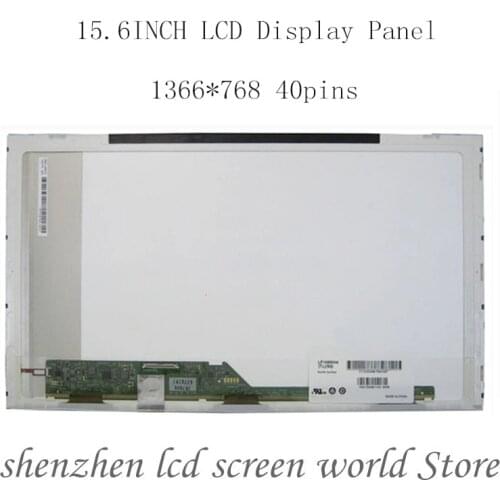 15.6" Laptop LED screen B156XW02 V.2 V.6 LP156WH4 TLA1 N1 N2 B156XW02 V2 LP156WH2 TL A1 LTN156AT02 HT156WXB lcd matrix display