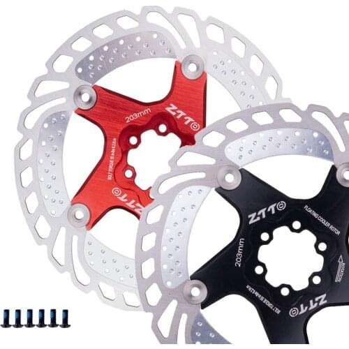 Bicycle Disc Brake Cooling Floating Rotor 140/160/180/203mm MTB DH Quick Cool Down Ice Rotor Steel Mountain Road Bike Brake Disc