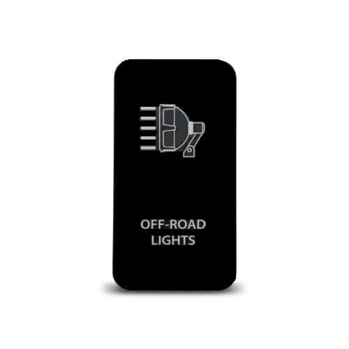 OFF-ROAD LIGHTS push Switch Button LED with Wires For Land Fortuner Tacoma